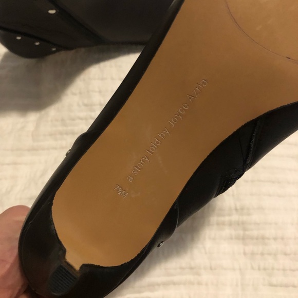 A story told leather bootie black NWOT - Picture 5 of 9